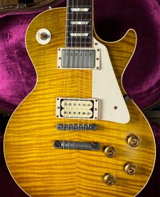 Gibson Custom 2013 Two Tone Specs 59 Les Paul VOS Green Lemon serial 9 31831